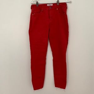Pistola Skinny Red Pants